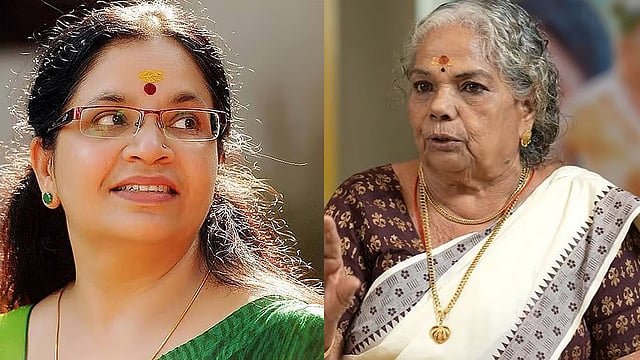 'ലീലച്ചേച്ചി ഈ രാജ്യത്തല്ലേ ജീവിക്കുന്നത്? അറിവില്ലായ്മ ഒരു തെറ്റല്ല'; കുളപ്പുള്ളി ലീലയ്ക്ക് ഭാഗ്യലക്ഷ്മിയുടെ മറുപടി
