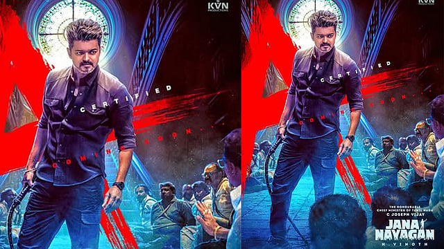 'തെരഞ്ഞെടുപ്പിന് ശേഷം 'ജന നായകൻ' ടൈറ്റിൽ കാർഡിൽ 'മുഖ്യമന്ത്രി വിജയ്' എന്നു വരുമെന്ന് പറഞ്ഞത് സത്യമായി'; അപ്ഡേറ്റുമായി വിജയ്