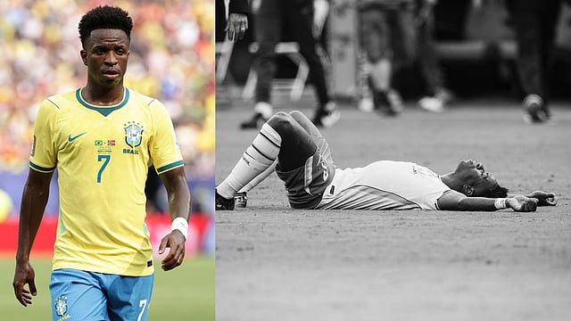 'തകർന്ന ലോകകപ്പ് സ്വപ്നം, പ്രിയപ്പെട്ടവരേ ഞങ്ങളോട് പൊറുക്കണം'; നെഞ്ചുലഞ്ഞ്, മൗനം വെടിഞ്ഞ് വിനീഷ്യസ്