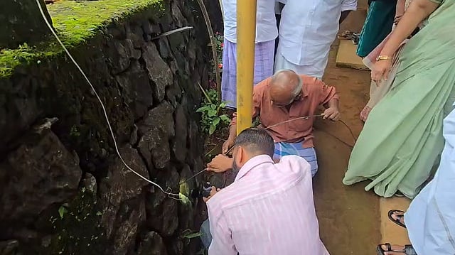 ഇടുക്കി മണിയാറൻകുടിയിൽ ഭൂമിക്കടിയിൽ നിന്ന് ജലം ഒഴുകുന്ന അസാധാരണ ശബ്ദം; സോയിൽ പൈപ്പിങ് പ്രതിഭാസമെന്ന് ആശങ്ക