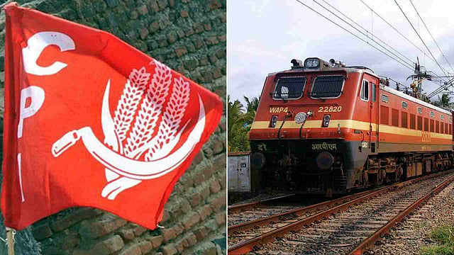 സിപിഐക്ക് തിരിച്ചടി; കേന്ദ്രത്തിനെതിരായ 'ഡല്ഹി ചലോ' സമരത്തിന് ബുക്ക് ചെയ്ത സ്പെഷല് ട്രെയിന് റെയില്വേ റദ്ദാക്കി