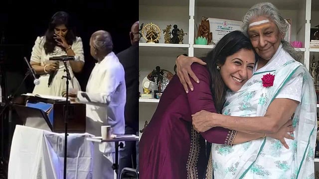 മനസ് മരവിച്ച് വേദിയില്, പാട്ട് മുറിഞ്ഞ് ശ്വേത; എന്തുകൊണ്ട് ജാനകിയമ്മയെ കാണാന് വന്നില്ല? മറുപടി നല്കി ഗായിക
