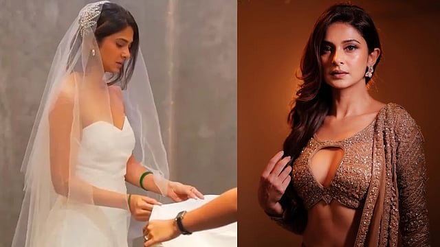 നടി ജെന്നിഫർ വിൻഗെറ്റ് വിവാഹിതയായി ?; ബ്രൈഡൽ ഗൗൺ ട്രയൽ വിഡിയോ വൈറൽ