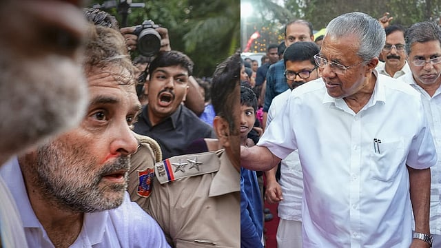 'അടിച്ചമര്ത്താന് ശ്രമിക്കുന്തോറും കൂടുതല് ജനപിന്തുണ'; രാഹുലിന് പിന്തുണയുമായി പിണറായി