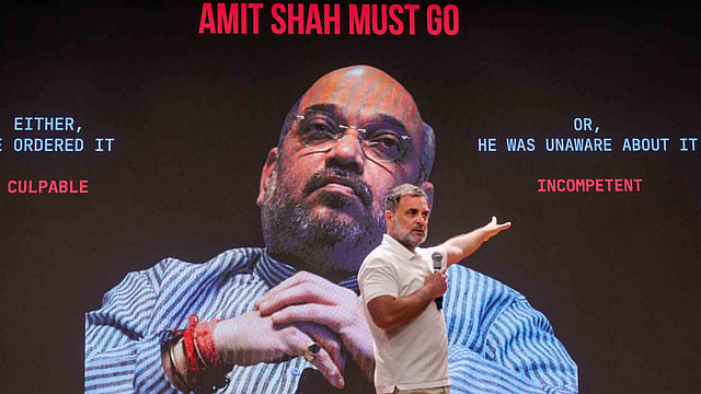 Rahul Gandhi, Amit Shah