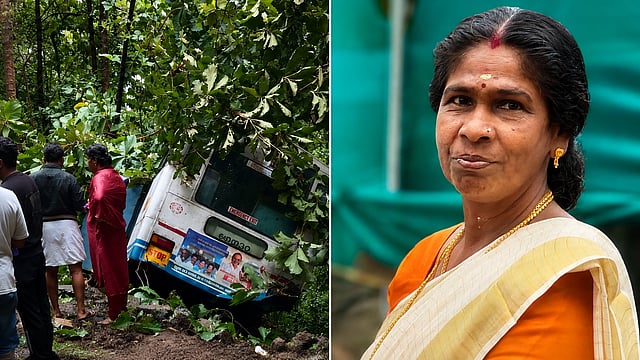 പോത്തുണ്ടിയിൽ കെഎസ്ആർടിസി ബസ് താഴ്ചയിലേക്ക് മറിഞ്ഞു: ഒരു മരണം; നിരവധി പേർക്ക് പരിക്ക്