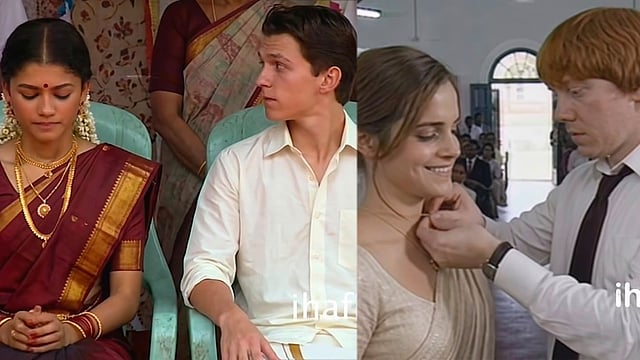Hollywood Stars in a 90s Wedding Video