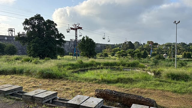 Inside view of Maampuzha Gardens