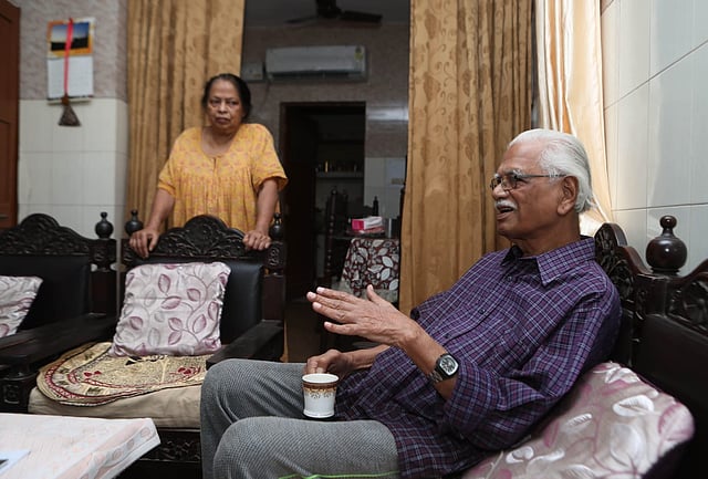 എൻ. കുഞ്ചുവും ഭാര്യ ജാനുവും