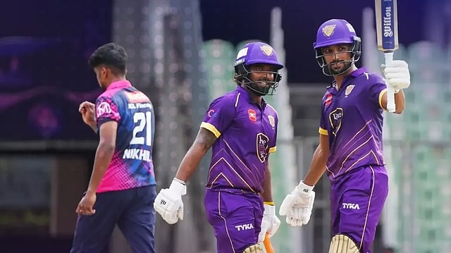 മുഹമ്മദ് അസ്ഹറുദ്ദീൻ 29 പന്തിൽ 68 റൺസ്; തിരുവനന്തപുരത്തെ തകർത്ത് ആലപ്പി