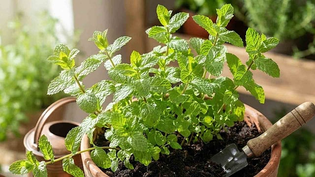 വിഷരഹിത പുതിന ഇനി സ്വയം വളര്‍ത്താം; എളുപ്പത്തില്‍ കൃഷി ചെയ്യാം ഈ ഔഷധച്ചെടി