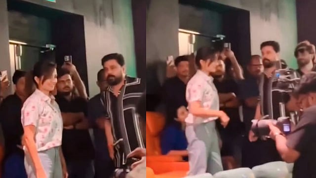 കൈ കൊടുത്ത് പുഞ്ചിരിച്ച് ദിലീപും മഞ്ജു വാര്യരും; വൈറല് വിഡിയോ
