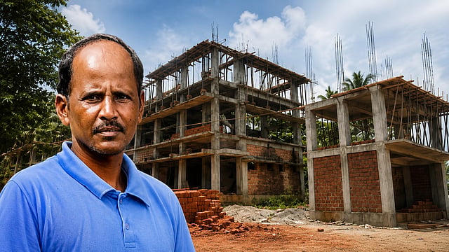 സ്കൂൾ കെട്ടിട നിർമ്മാണത്തിനിടെ മൂന്നാം നിലയിൽ നിന്ന് വീണ് തൊഴിലാളി മരിച്ചു
