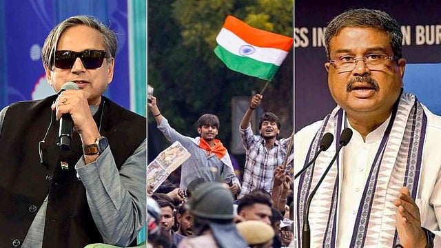 'ജെന്‍-സീ പ്രക്ഷോഭത്തില്‍ സിസ്റ്റം വളഞ്ഞു, പക്ഷേ തകര്‍ന്നില്ല'; ഇന്ത്യന്‍ ജനാധിപത്യം വഴക്കമുള്ളതെന്ന് തരൂര്‍