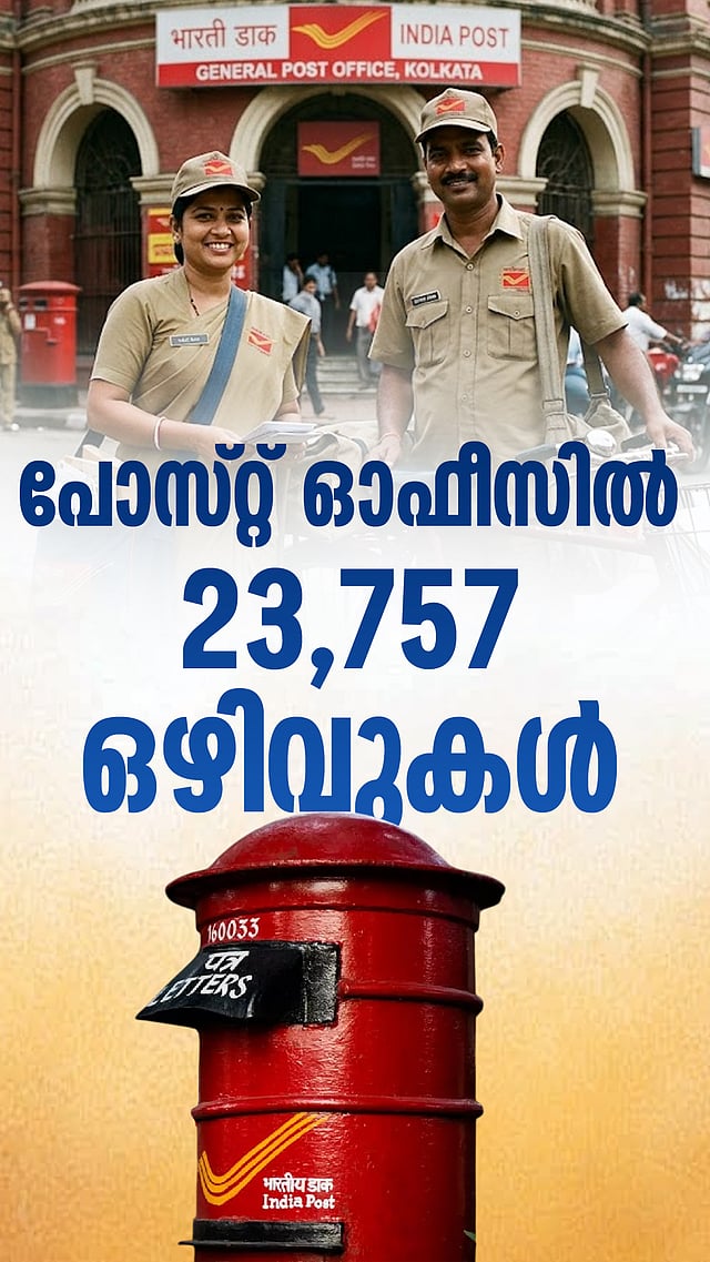 പോസ്റ്റ് ഓഫീസിൽ 23,757 ഒഴിവുകൾ | Post Office Recruitment 2026