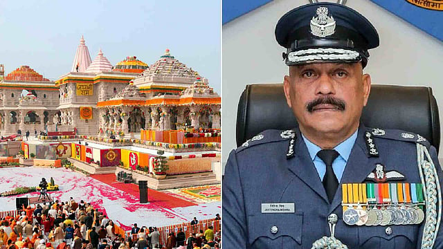 'ഓപ്പറേഷന് സിന്ദൂര് നായകന്'; റിട്ട. എയര് മാര്ഷല് ജിതേന്ദ്ര മിശ്ര അയോധ്യ രാമക്ഷേത്ര ട്രസ്റ്റിന്റെ ആദ്യ സിഇഒ
