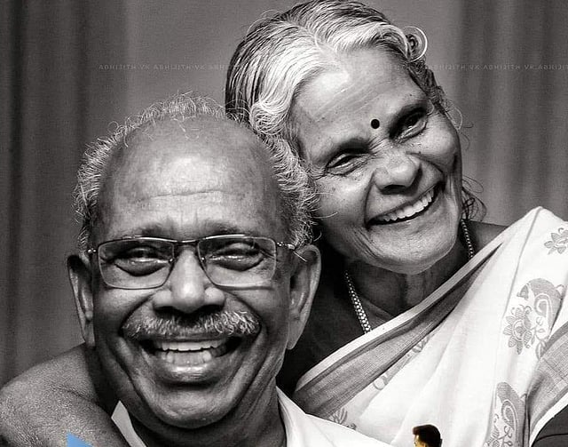 മണിയാശാനും ഭാര്യ ലക്ഷ്മിക്കുട്ടിയും