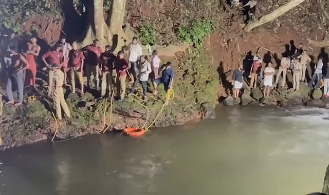 പാലക്കാട് മീന്വല്ലത്ത് ഒഴുക്കില്പ്പെട്ട് വിദ്യാര്ത്ഥിയെ കാണാതായി; തിരച്ചില്