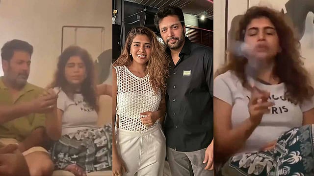 'കഞ്ചാവ് വലിച്ച് തള്ളി രവി മോഹനും കെനീഷയും?'; വിഡിയോ പുറത്തായതോടെ നടനെ തള്ളി ആരാധകര്‍
