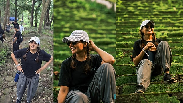 പൊന്നിൻ കുരിശ് മുത്തപ്പനെ കാണാൻ മലയാറ്റൂർ മല കയറി മഞ്ജു വാര്യർ; പരിക്കേറ്റ കാലുമായി ട്രെക്കിങ് പൂർത്തിയാക്കിയ സന്തോഷം പങ്കുവച്ച് നടി