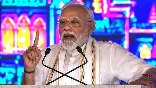 'നുണകളുടെ മുഴക്കത്തെ സത്യം പരാജയപ്പെടുത്തും'; രാജ്യത്തെ യുവത സത്യത്തിന്റെ ഗര്ജനത്തിനൊപ്പം: മോദി