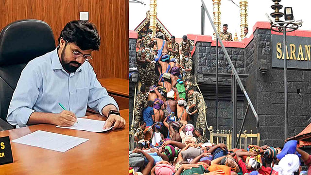 ശബരിമലയ്ക്ക് പുതിയ എഡിഎം; ദിലീപ് കെ കൈനിക്കാരയെ നിയമിച്ചു