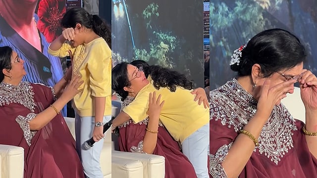 'മക്കളിവിടെ വായോ...'; ഉർവശിയെ കണ്ട് കരച്ചിലടക്കാനാകാതെ കുഞ്ഞാരാധിക, നിറകണ്ണുകളോടെ കെട്ടിപിടിച്ച് ആശ്വസിപ്പിച്ച് നടിയും