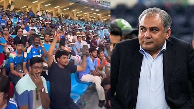 'ട്രോഫി കള്ളൻ'; മൊഹ്സിന് നഖ്വിക്ക് നേരെ കൂവി വിളിച്ച് ഇന്ത്യൻ ആരാധകർ (വിഡിയോ)