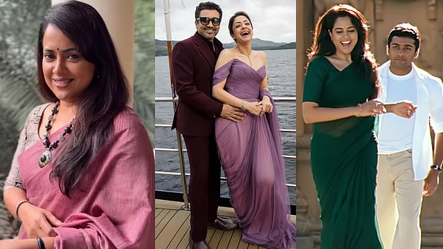 'ജ്യോതിക അന്ന് ​ഗർഭിണി, സൂര്യ ഓടി നടന്ന് കുട്ടിയുടുപ്പുകൾ വാരിക്കൂട്ടി'; ഓർത്തെടുത്ത് സമീറ റെഡ്ഡി