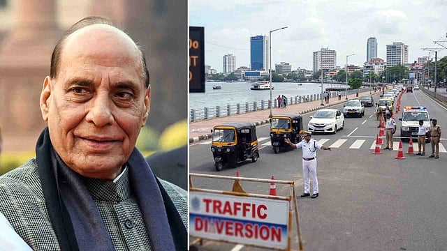 രാജ്നാഥ് സിങ്ങിന്റെ സന്ദര്ശനം: കൊച്ചിയില് ഇന്ന് ഗതാഗത നിയന്ത്രണം