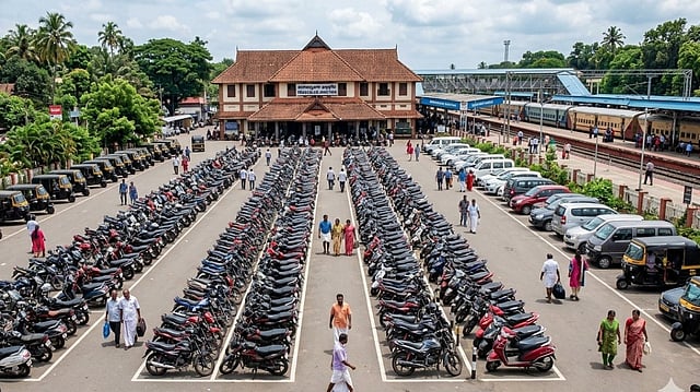 റെയിൽവേ സ്റ്റേഷൻ പാർക്കിങ്ങിൽ  7.56 കോടിയുടെ നികുതി വെട്ടിപ്പ്; 42 കോടി രൂപയുടെ ടേൺഓവർ വെട്ടിപ്പും കണ്ടെത്തി