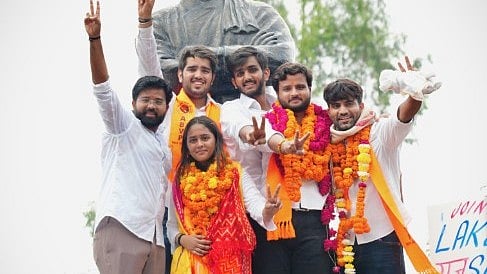 ഡല്ഹി സര്വകലാശാല തൂത്തുവാരി എബിവിപി