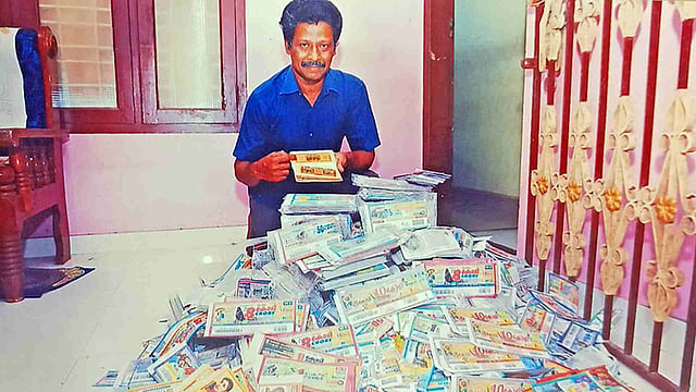 രാജന്റെ 'ജാക്ക്‌പോട്ട്‌'; ഇതാ ഇവിടെയുണ്ട് 58 വര്‍ഷത്തെ ലോട്ടറികള്‍! 