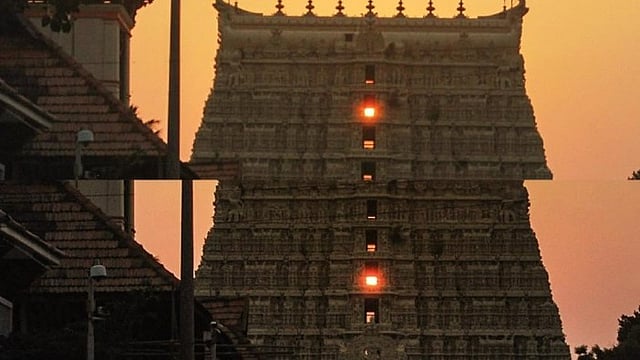 പത്മനാഭ സ്വാമി ക്ഷേത്രത്തിന്റെ ഗോപുര വാതിലുകളിലൂടെ കടന്ന് സൂര്യരശ്മികള്, അപൂര്വ്വ പ്രതിഭാസം ബുധനാഴ്ച; വിഷുവം ദര്ശിക്കാന് കാത്തിരിപ്പ്