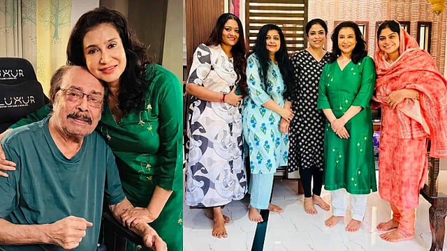 'ആശാന്റെ സ്വന്തം എല്‍ദോന്റെ ഭാര്യയാണ്'; ജനാര്‍ദ്ദനനെ കണ്ട് കൊച്ചിന്‍ ഹനീഫയുടെ കുടുംബം, ഒപ്പം ലിസിയും  