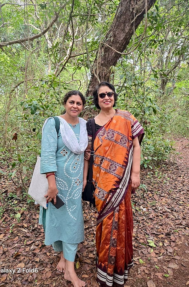 ലേഖികയും തസ്ലീമ നസ്റിനും
