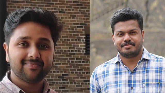 ഇലക്ട്രിക്കൽ എൻജിനീയറിങ് വിഭാഗം അസോസിയേറ്റ് പ്രൊഫസർ ഡോ. ശ്രീനാഥ് വിജയകുമാറും ടെക്നിക്കൽ സൂപ്രണ്ട് പിങ്കു സെബാസ്റ്റ്യനും