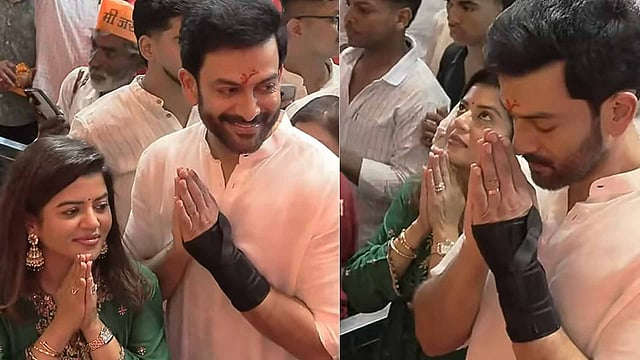'കാര്യമായി എന്തോ പറ്റിയിട്ടിട്ടുണ്ട്...'; ക്ഷേത്രത്തില് പോയതിന് പൃഥ്വിരാജിനെ പരിഹസിച്ച് ബിജെപി നേതാവ്