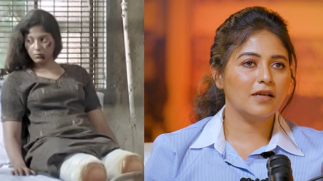 'രാവിലെ മുതൽ വൈകുന്നേരം വരെ കാൽ മടക്കി കെട്ടി വച്ചിരിക്കുകയായിരുന്നു; കട്ട് പറഞ്ഞതിന് ശേഷവും ഞാൻ നിർത്താതെ കരഞ്ഞു'
