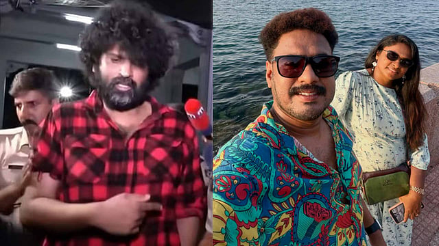 'ഇപ്പോ എങ്ങനെ ഇരിക്കണ്'; അശ്വന്ത് കോക്കിന്റെ അറസ്റ്റില് നടന് അനീഷിന്റെ ഭാര്യ