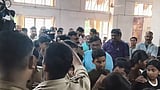 തൃശ്ശൂർ അക്വാറ്റിക് കോംപ്ലക്സിൽ സമരങ്ങളുടെ വേലിയേറ്റം: ബിജെപി മാർച്ചിന് നേരെ ജലപീരങ്കി; നീന്തൽ മത്സരങ്ങൾ നിർത്തിവെച്ചു
