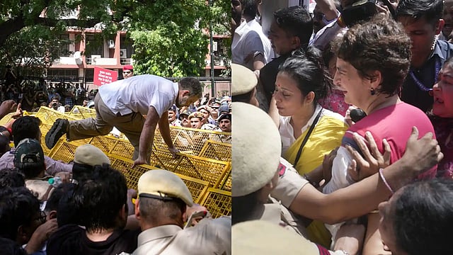 INDIA Bloc Protest Election Commission HQ