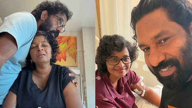 'ഭാര്യയുടെ മരണം പോലും റീലാക്കി, ഇനിയെങ്കിലും ഒന്ന് നിര്‍ത്തിക്കൂടെ';  മറുപടിയുമായി ലേഖ അബുജാക്ഷന്റെ ഭര്‍ത്താവ്