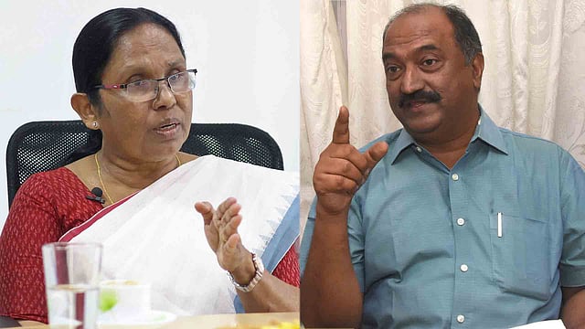 എല്ഡിഎഫ് തോല്വി എസ്ഐആര് കാരണമെന്ന് പറയാനാകില്ലെന്ന് കെ കെ ശൈലജ; കാരണമായിട്ടുണ്ടെന്ന് കെ എന് ബാലഗോപാല്