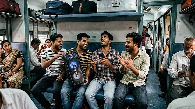 ട്രെയിനില് ഉച്ചത്തില് പാട്ടു വച്ചാല് 'പണികിട്ടും', പിഴയും തടവും; മുന്നറിയിപ്പുമായി റെയില്വേ