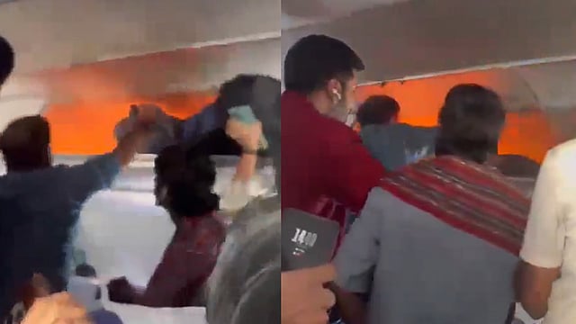 ഇൻഡി​ഗോ വിമാനത്തിൽ പവർ ബാങ്ക് പൊട്ടിത്തെറിച്ച് തീപിടിത്തം; ഹൈദരാബാദിൽ ഇറക്കി