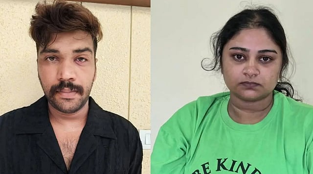 പൊലീസിനെ കണ്ട് കാര് വെട്ടിച്ചു കുതിച്ചു, പിന്തുടര്ന്ന് പിടികൂടി പൊലീസ്; എംഡിഎംഎയുമായി യുവതിയും യുവാവും പിടിയില്