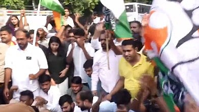Delhi Protest: ജന്തർമന്തറിലേക്ക് യൂത്ത് കോണ്‍ഗ്രസ് മാർച്ച്