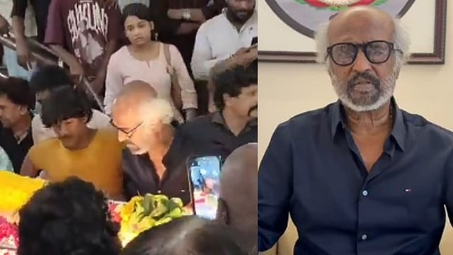 'പത്ത് പതിനഞ്ച് വർഷം കൂടി ജീവിക്കും എന്ന് പറഞ്ഞു' അദ്ദേഹം ഏറ്റവും സന്തോഷത്തോടെ ഇരുന്നപ്പോൾ ദൈവം അങ്ങ് വിളിച്ചു'; വിതുമ്പലോടെ രജനികാന്ത്