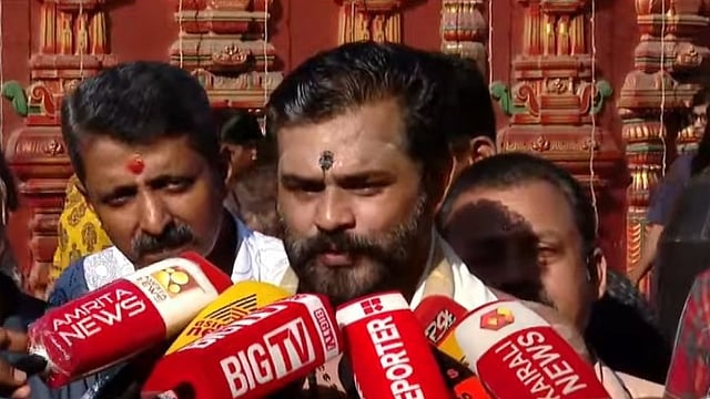 'അയ്യപ്പഭക്തന്മാരോട് ഒരു വാക്ക്, സത്യസന്ധനായിരിക്കും; എനിക്ക് ജീവിക്കാനുള്ളതെല്ലാം ഭഗവാന്‍ തന്നിട്ടുണ്ട്'